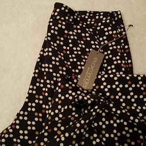 Wide leg high waisted pants